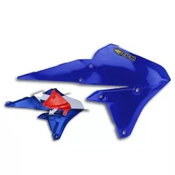 Ecope ouïes de radiateur Cycra Powerflow Bleu pour Yamaha WR250F, YZ250F 4T, WRF450 4T, YZF450 4T