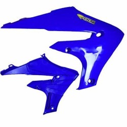 Ecope ouïes de radiateur Cycra Powerflow Bleu pour Yamaha WR250F, YZ250F 4T, WR-F 450 4T, YZF 450 4T