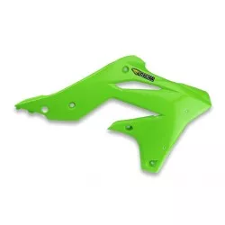 Ecope ouïes de radiateur Cycra Powerflow Vert pour Kawasaki KXF 450 4T 2013-2015