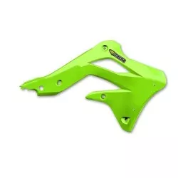 Ecope ouïes de radiateur Cycra Powerflow Vert pour Kawasaki KXF 450 4T 2012-2015
