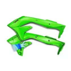 Ecope ouïes de radiateur Cycra Powerflow Vert pour Kawasaki KXF 450 4T 2016-2018