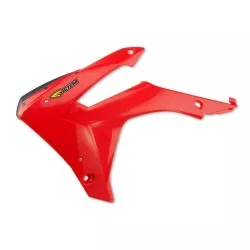 Ecope ouïes de radiateur Cycra Powerflow Rouge pour Honda CRF250R 2014-2017, CRF450R 2013-2016