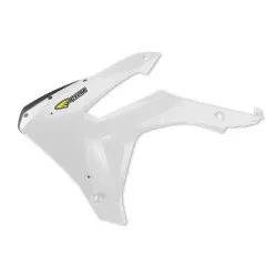 Ecope ouïes de radiateur Cycra Powerflow Blanc pour Honda CRF250R 2014-2017, CRF450R 2013-2016