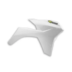 Ecope ouïes de radiateur Cycra Powerflow Blanc pour KTM
