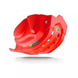 Sabot moteur Cycra Full Combat Rouge pour Honda CRF450R 17-20, CRF450RX 18-20
