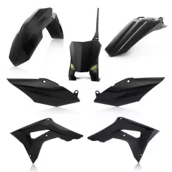 Kit Plastique CYCRA 5 éléments Noir pour Honda CRF250R 2018 et +, CRF450R 2017-2020