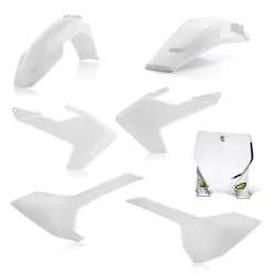 Cycra - KIT PLASTIQUE 5 ELEMENTS HVA TC/FC 16 - Blanc