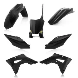 Kit Plastique CYCRA 5 éléments Noir pour Honda CRF250RX 2019 et +, CRF450RX 2017-2020