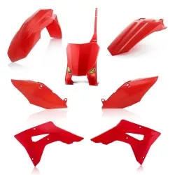 Kit Plastique CYCRA 5 éléments Rouge pour Honda CRF250RX 2019 et +, CRF450RX 2017-2020