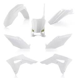 Kit Plastique CYCRA 5 éléments Blanc pour Honda CRF250RX 2019 et +, CRF450RX 2017-2020
