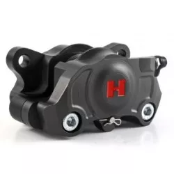 Étrier de frein arrière Hel Performance, entraxe de fixation 84mm, gris