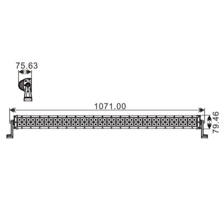 Sifam - Projecteur Quad 80 LED 240W 14400 Lum,Epistar Leds,CE Rohs