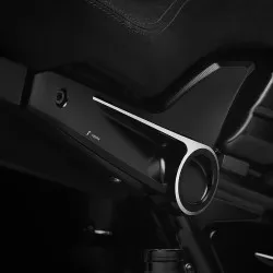Cache support dessous de selle RIZOMA ZBW101BA pour BMW RnineT 1200 2021 et +
