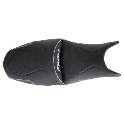Selle Bagster READY noir liseré ARGENT pour BMW F800 R/S/ST/GT 2006-2018