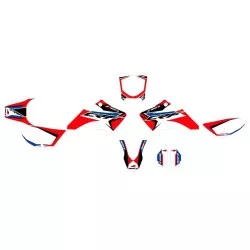 Swaps - Kit Déco Diamond Light - HONDA CR-F 50 2004 à 2019 - Rouge