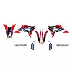 Swaps - Kit Déco Diamond Light - HONDA CR-F 250 R 2018 à 2021 - Rouge