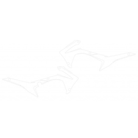 Swaps - Kit De Protection Transparent Pour Plastiques - HONDA CR-F 250 R 2014-2017