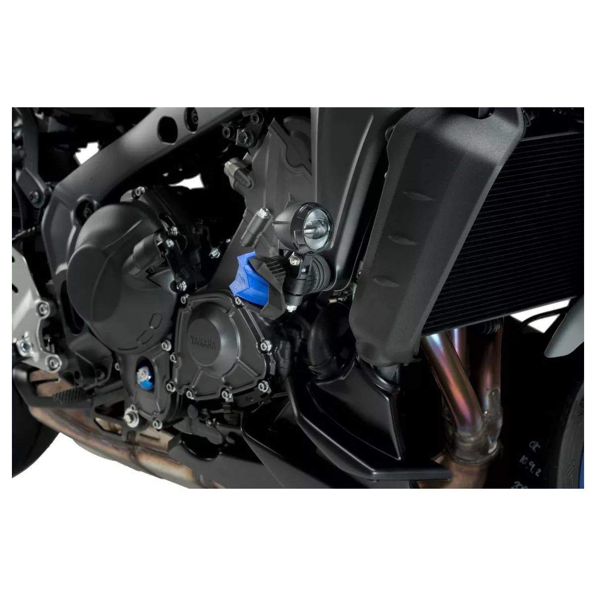 Kit Feux Auxiliaires Puig Beam 3.0 Noir - Pour Aprilia, BMW, Benelli Et Autres Motos (Modèles Listés)
