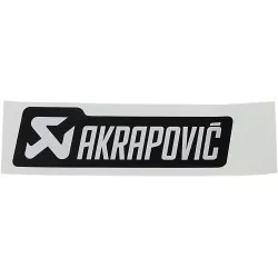 Autocollant sticker Logo Akrapovic 135 x 40 mm