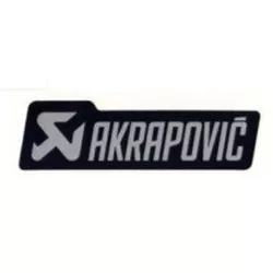 Autocollant sticker Logo Akrapovic 120 x 35 mm