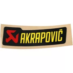 Autocollant sticker Logo Akrapovic 90 x 27 mm
