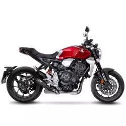 Échappement silencieux Slip-On LeoVince LV-10 inox FULL BLACK pour Honda CB1000R Neo Sports Café 2018 et +