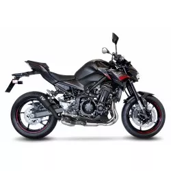Échappement silencieux Slip-On LeoVince LV-10 inox FULL BLACK pour Kawasaki Z900 2020 et +