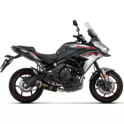 Silencieux RACE-TECH ARROW 71854MK carbone pour Kawasaki Z650, Ninja 650, Versys 650 2017 et +