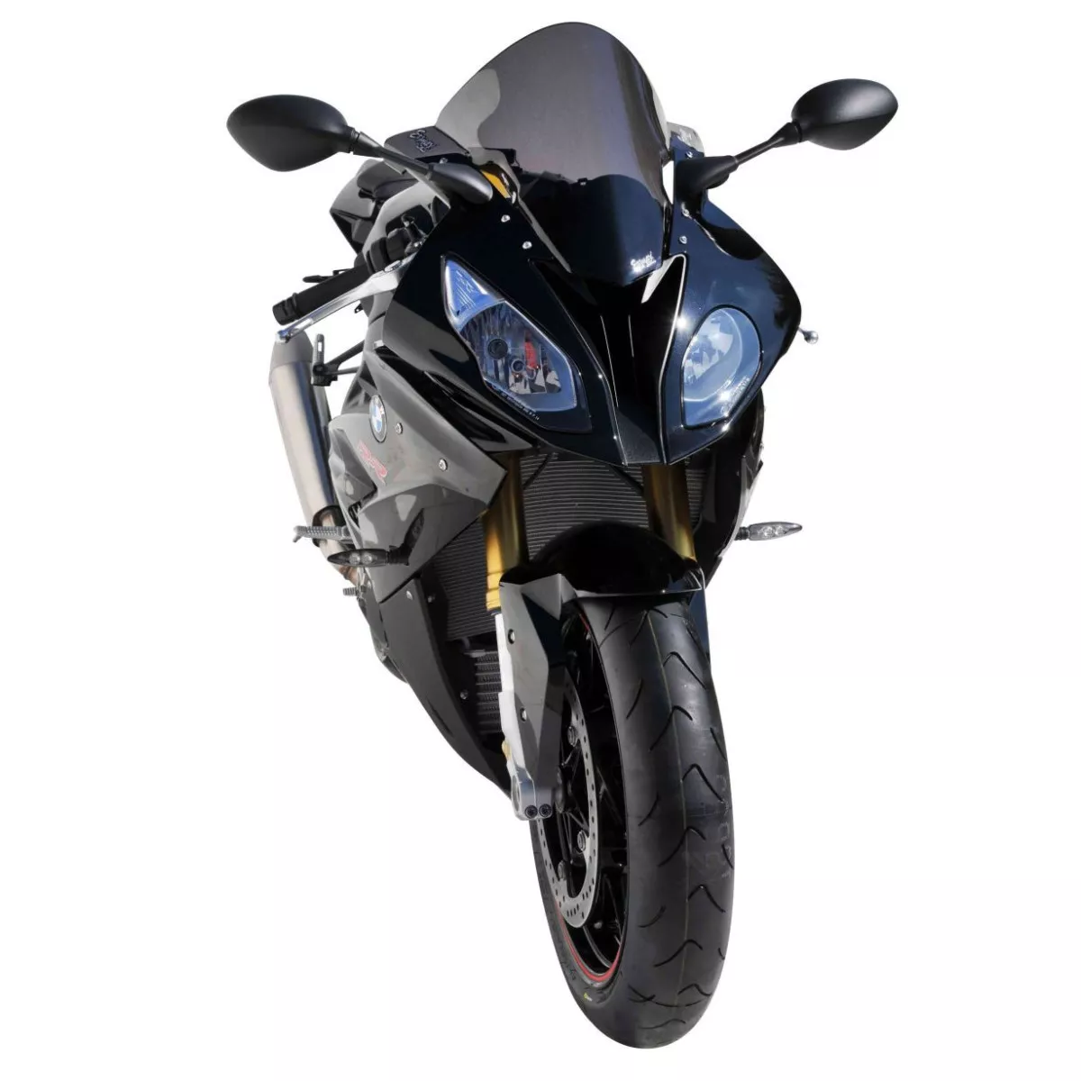 Déflecteurs Double Bulle Moto S1000RR 2019-2020 - Noir ABS - Protection Vent