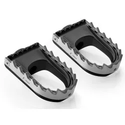 Cale-pieds pilote Escape Rizoma, adaptateur inclus, pour Ducati Multistrada 1260 / S / Pikes Peak / D-Air / Grand Tour