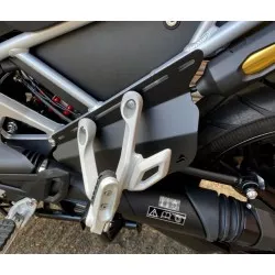 Caches latéraux noir mat pour Triumph Tiger 1200 GT / Rally Explorer / GT explorer / GT Pro / Rally Pro 22 et +
