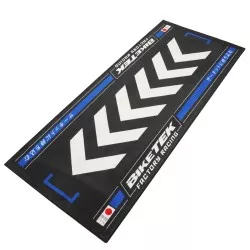 Tapis Moto bleu japon idéal pour vos motos SUZUKI ou YAMAHA) antidérapant pour garage ou atelier. Dimension 190cm x 80cm.