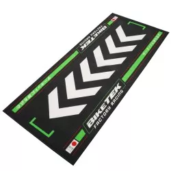 Tapis environnemental Moto VERT JAPON idéal pour les motos KAWASAKI, serie7 pour garage, atelier, paddock ou showroom