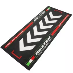 Tapis environnemental Moto DRAPEAU ITALIEN idéal motos DUCATI pour garage, atelier, paddock ou showroom