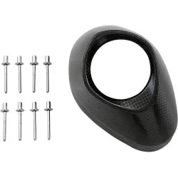 Cloche carbone V-EC28 de rechange pour Silencieux Akrapovic