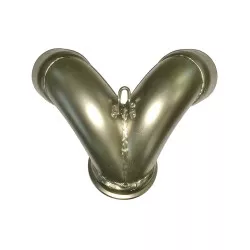 Adaptateur "Y" en inox pour D155102CPT - Ducati PANIGALE 899 et 1199