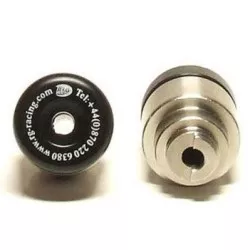 Embouts de guidon R&G RACING noir pour Honda