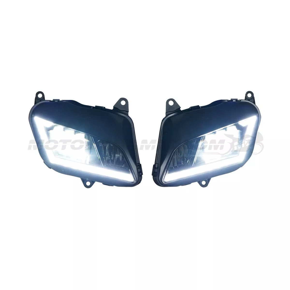 Phare Avant Gauche Pour Honda CBR 600 RR 2007-2012 (PC40) - Occasion Fonctionnel