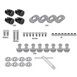 Kit GIVI 08RKIT pour transformer les supports valise latérales en supports démontables rapides