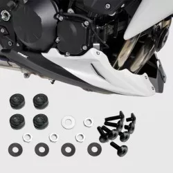 Kit de fixation seul pour sabot moteur Ermax - Kawasaki Z750 / R (2004-2011) / Z1000 (2003-2009)