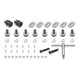 Kit GIVI 09RKIT pour transformer les supports valise latérales en supports démontables rapides