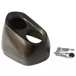Cloche carbone V-EC261 de rechange pour Silencieux Akrapovic