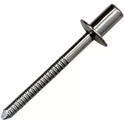 Rivet Long pour silencieux Akrapovic P-BR4 en inox (4,8 x 12mm)