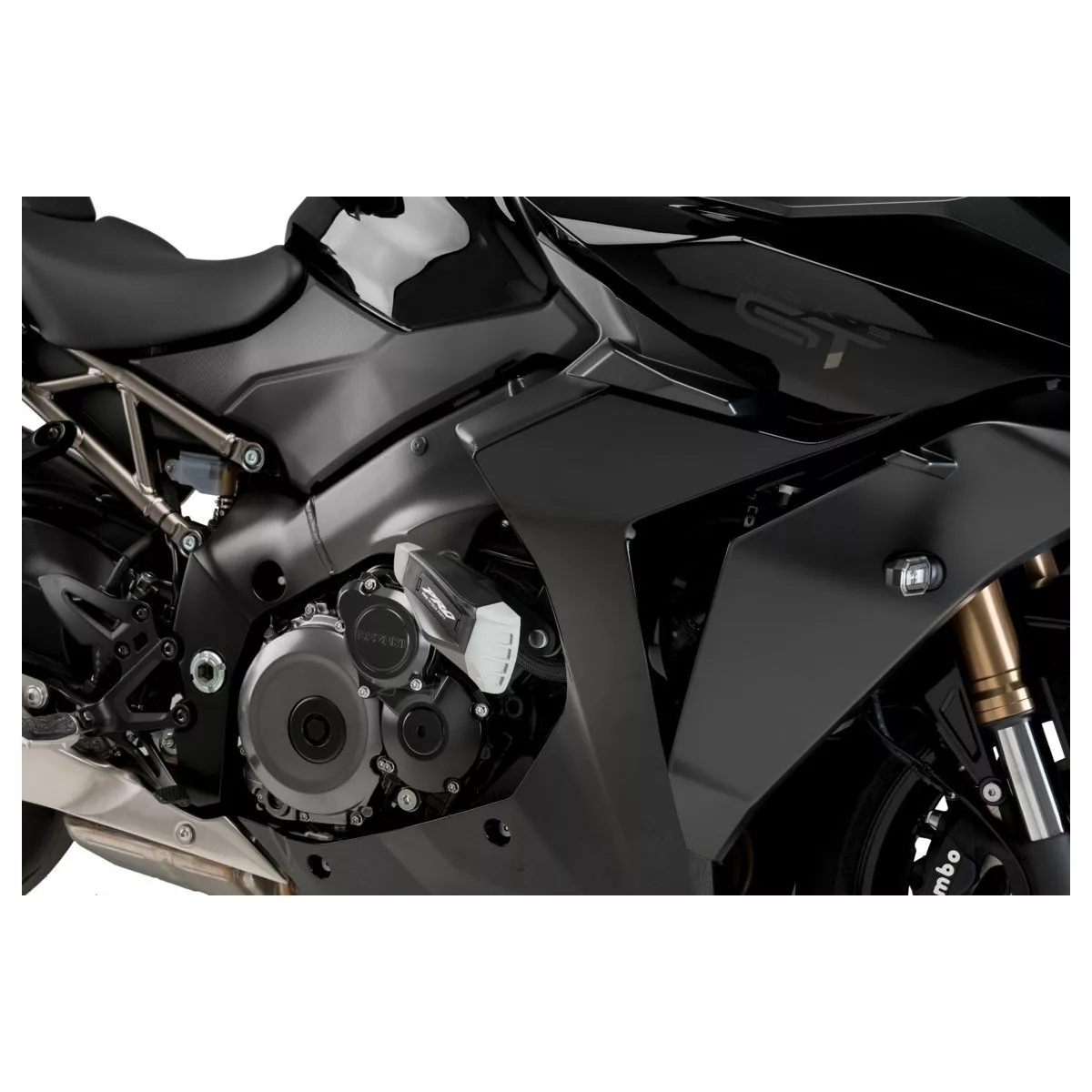 Protections Moteur Pro 2.0 Puig 21266 pour Suzuki GSXS1000 2015 et