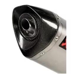 Cloche carbone V-EC324 de rechange pour Silencieux Akrapovic