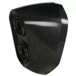 Cloche carbone V-EC309 de rechange pour Silencieux Akrapovic