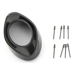 Cloche carbone V-EC301 de rechange pour Silencieux Akrapovic