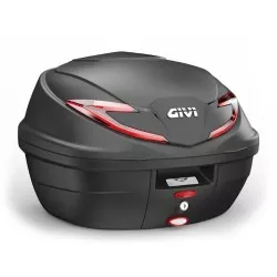 Top Case MONOLOCK GIVI B360N2 36 litres noir, catadioptres rouges avec platine et kit fixation