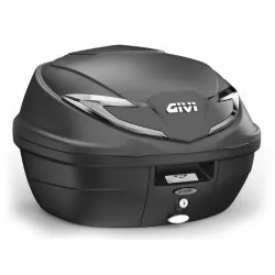 Top Case MONOLOCK GIVI B360NT2 36 litres noir, catadioptres fumés avec platine et kit fixation