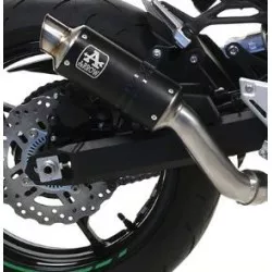 Silencieux GP2 ARROW 71556GPI Nichrom Dark pour Kawasaki Z900 2020 et +